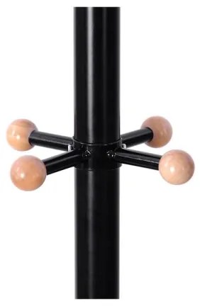 Cuier de podea LINEA, negru