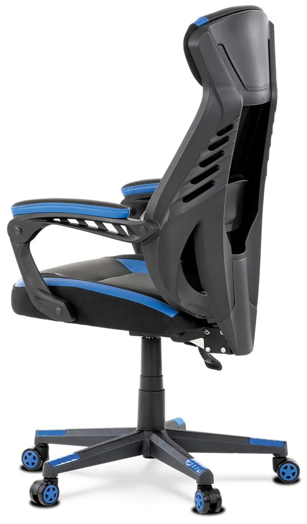 Fotoliu de birou/gaming Ymbun-Y213-BLUE (Negru + Albastru). 1042719
