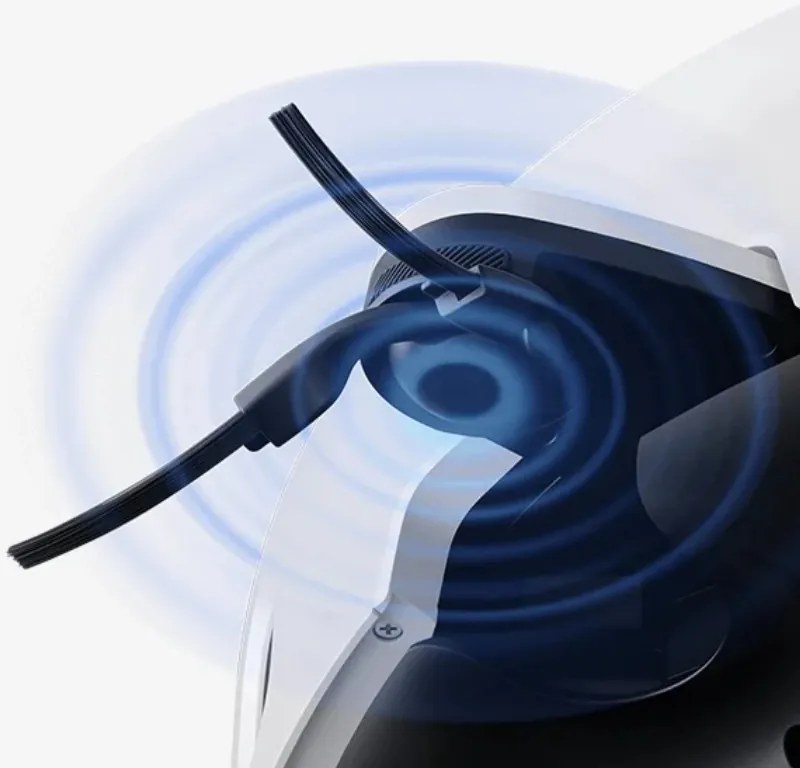 Aspirator robot Xiaomi Robot Vacuum 5 EU OV31GL, 55 W, 20000 Pa, 140 min, recunoaștere AI, stație automată de spălare și uscare, navigație laser dToF, apă caldă 80 °C, alb