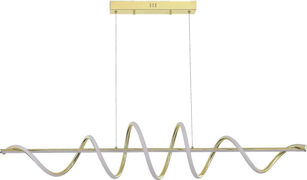 Zuma Line MS902-GD - Lustru LED suspendat pe cablu ESERO, LED/60W/230V, auriu