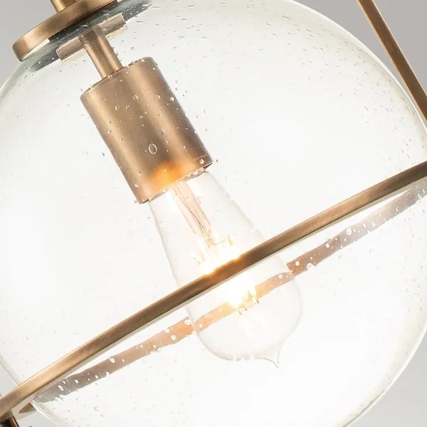 Quintiesse QN-SOMERSET-P-C-HB - Lustră cu tijă SOMERSET, 1x E27/60W/230V, culoare bronz