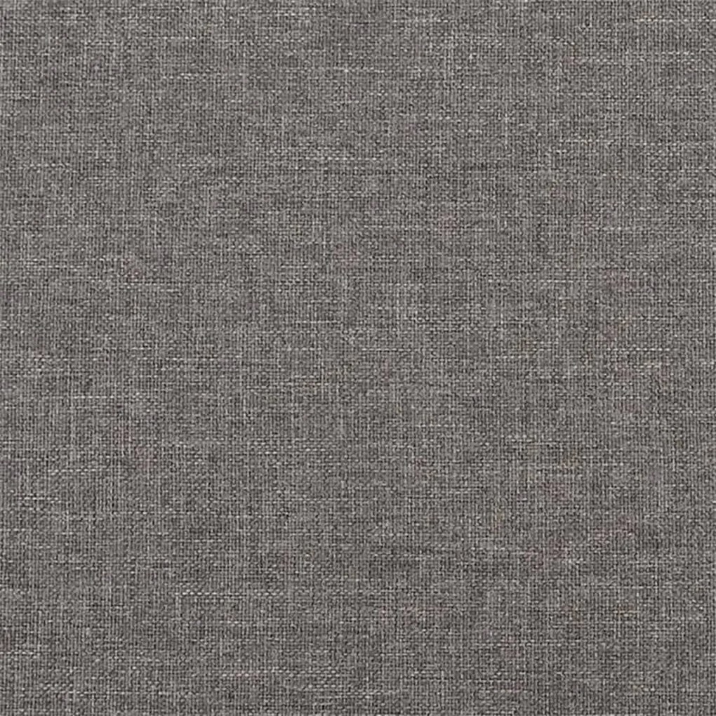 Canapea cu 3 locuri, gri inchis, 180 cm, material textil Morke gra, 212 x 77 x 80 cm