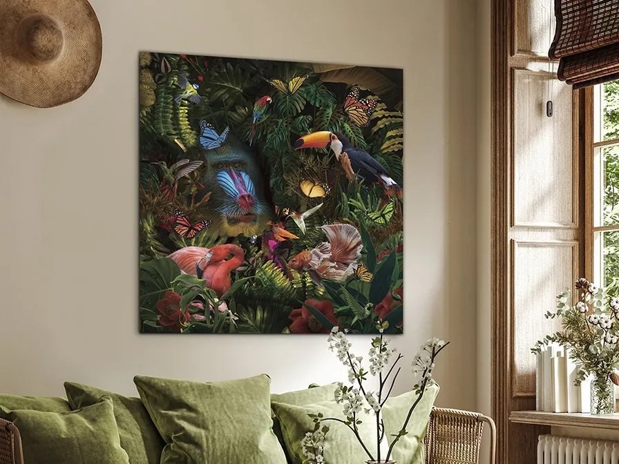 Tablou de perete decorativ Selvatica, 100x100cm