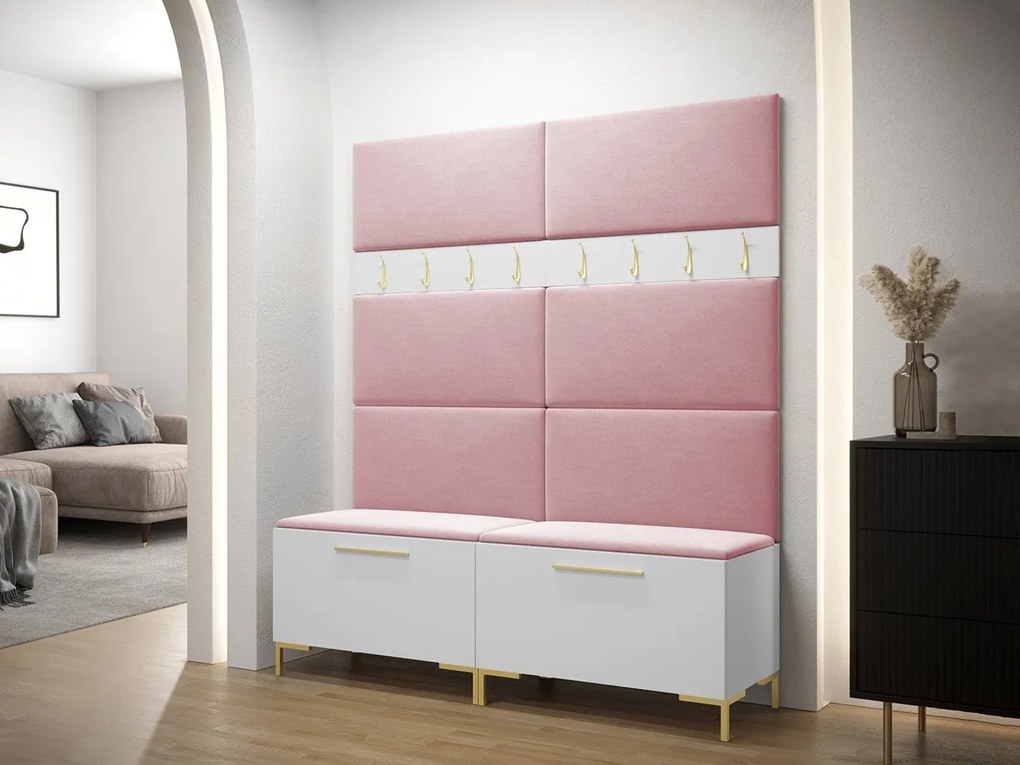 Set mobilier hol Frisala II (Alb) (Manila 09). 1060434