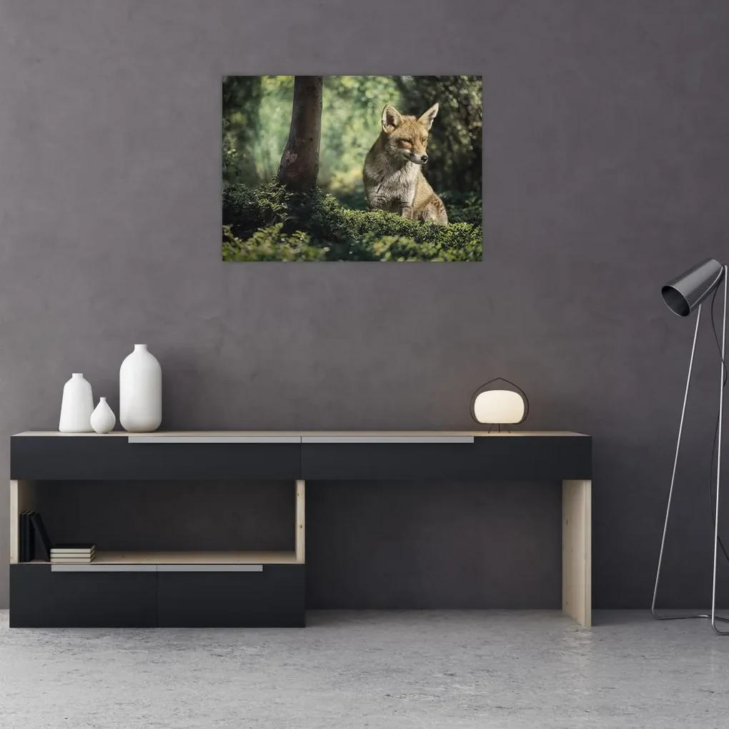 Tablou cu vulpe (70x50 cm), în 40 de alte dimensiuni noi