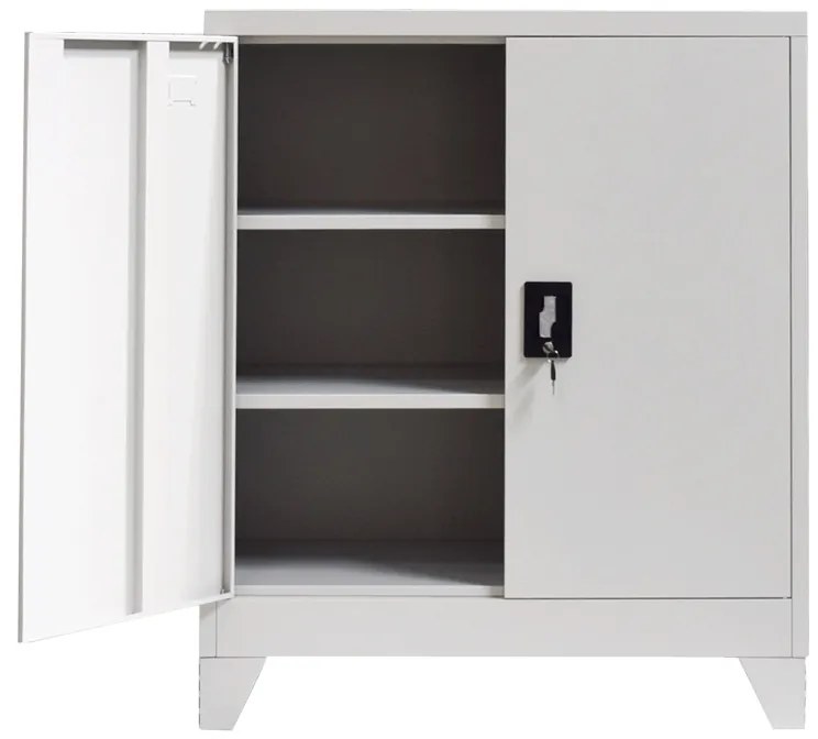 Dulap metalic Armon gri deschis 90x45x100 cm