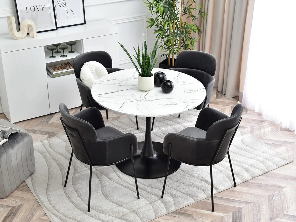 Scaun Baggie K (grafit + negru). 1110944