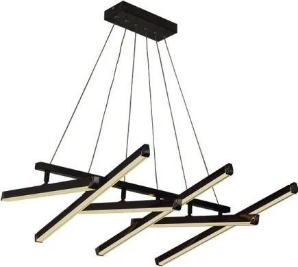 Lustră LED dimabilă aplicată LED/90W/230V 3000-6500K + telecomandă