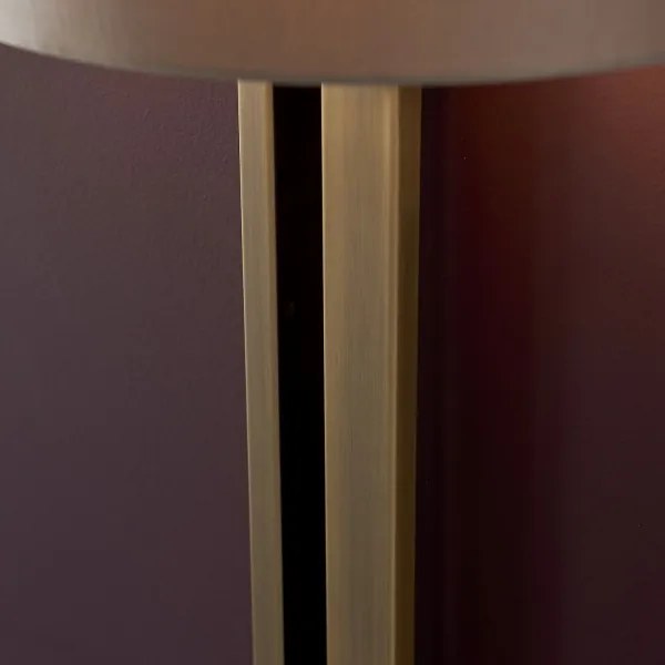 Lampă de perete Endon 95452, 1xE27/10W/230V, bej/auriu