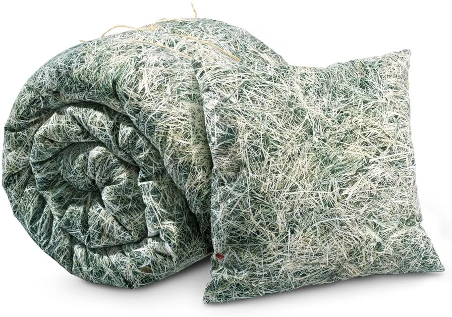 Lenjerie de pat de o persoană, din amestec de bumbac Foonka Seno, 140 x 200 cm