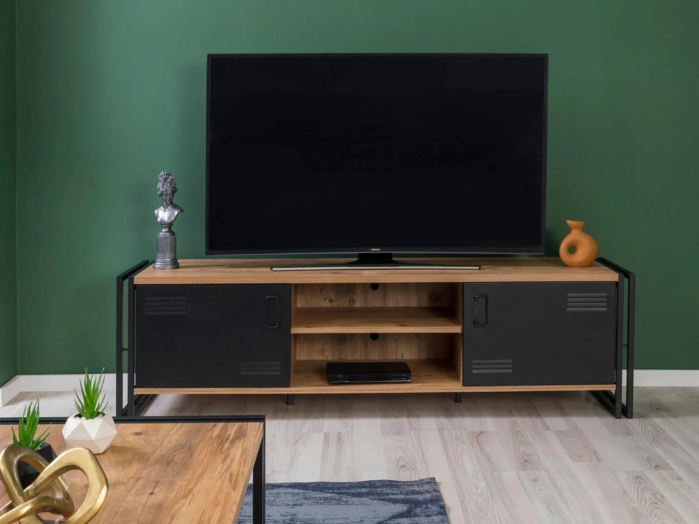 Set mobilier living Cosmopolitan 23 (atlantic pin + negru). 1089391