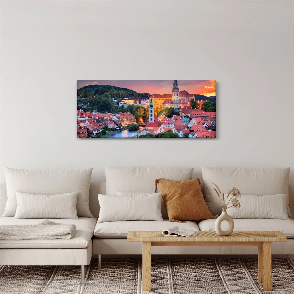 Tablou - Český Krumlov (120x50 cm)