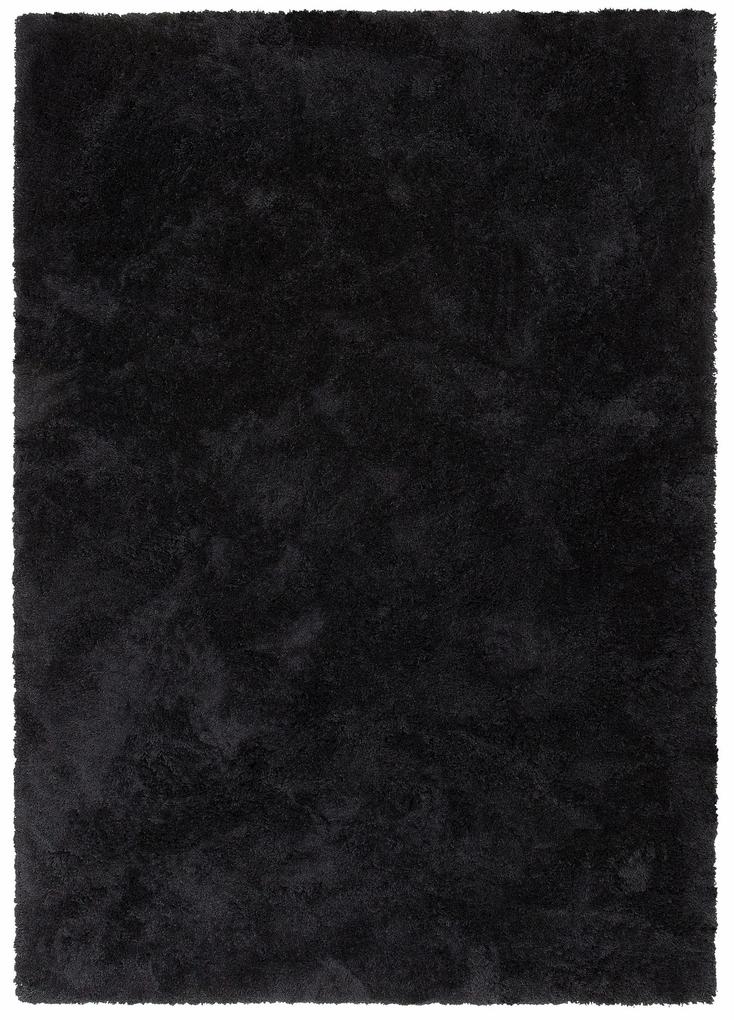 Covor Shaggy Desner negru, 80/150 cm