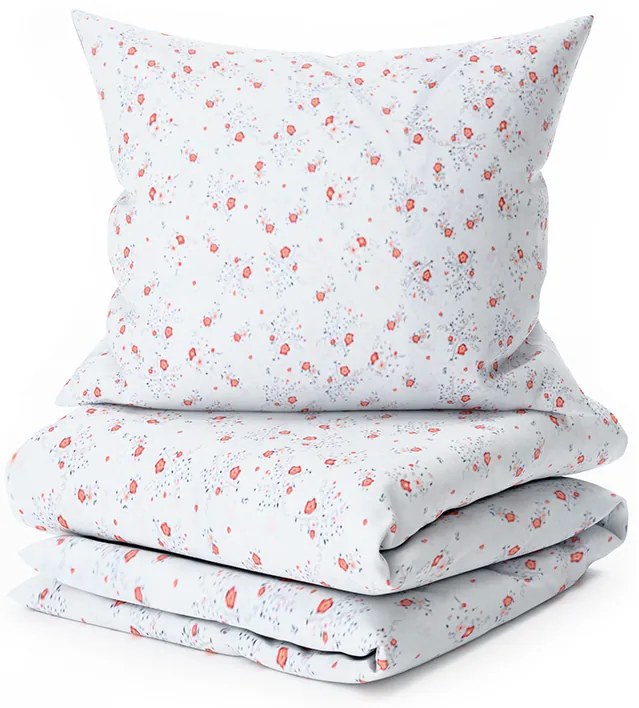 Lenjerie de microfibra FLORINE crem Dimensiune lenjerie de pat: 70 x 80 cm | 140 x 200 cm