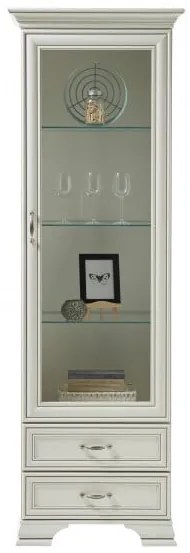 Set Mobilier Living Venice, Alb Antichizat, 313 Cm