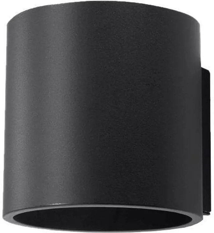 Sollux Lighting Orbis plafonier 1x40 W negru SL.0048