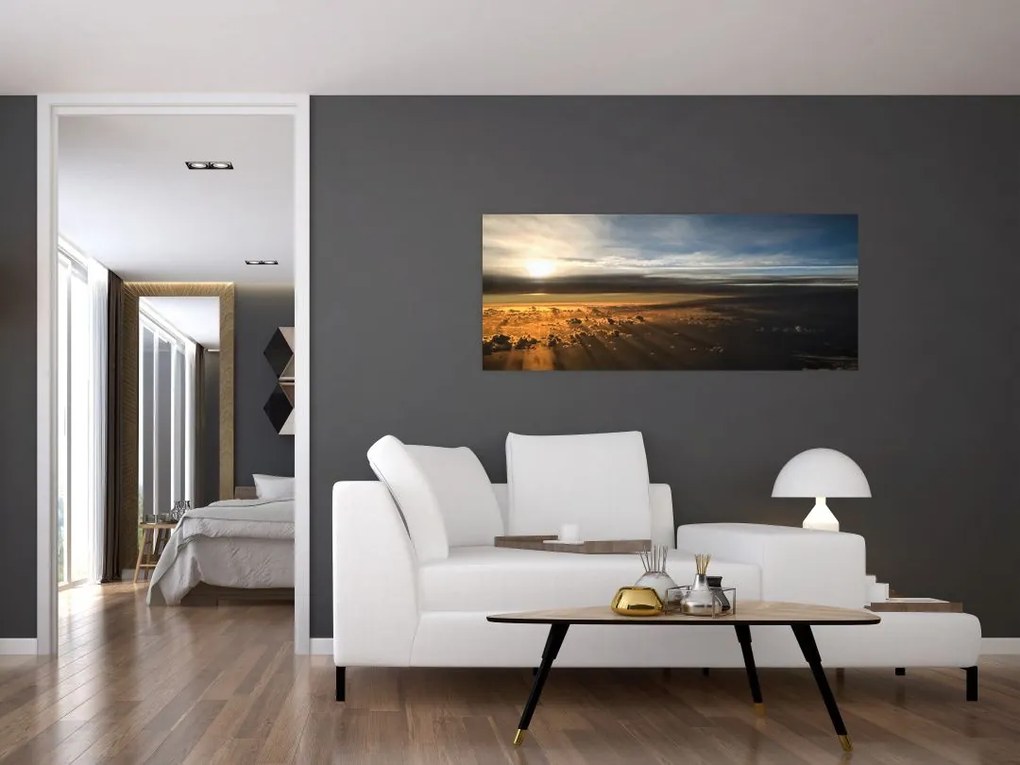 Tablou cu cer (120x50 cm)