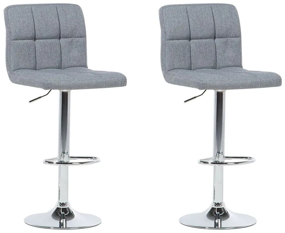 Set scaune tip bar 2buc. Marlon (gri deschis). 1009862