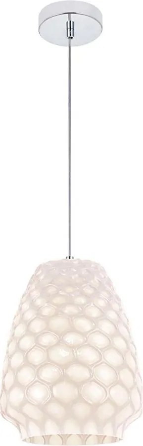 Lustră pe cablu FELICIA 1xE27/60W/230V albă