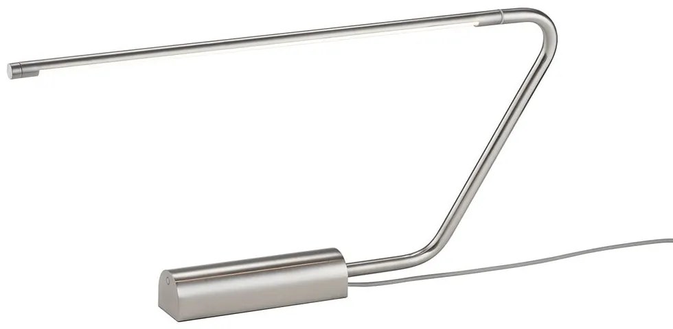 Veioză argintie LED (înălțime 33 cm) Olea – Trio Select