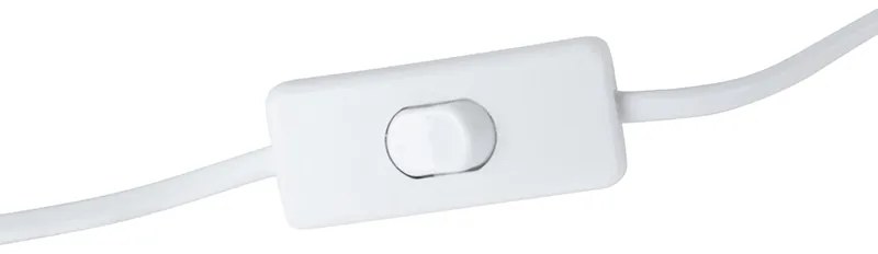 Lampă de masă retro albă cu bronz - Milou