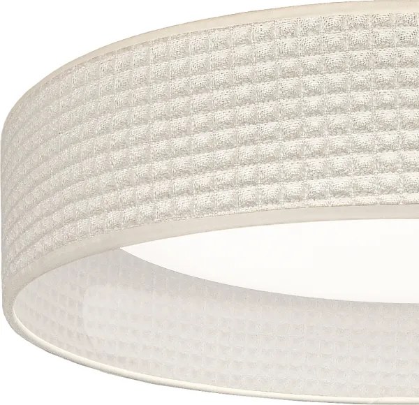 Brilagi - Lampă LED reglabilă VELVET SM. 36W/230V 3000-6000K Ø 55 cm crem WT + telecomandă