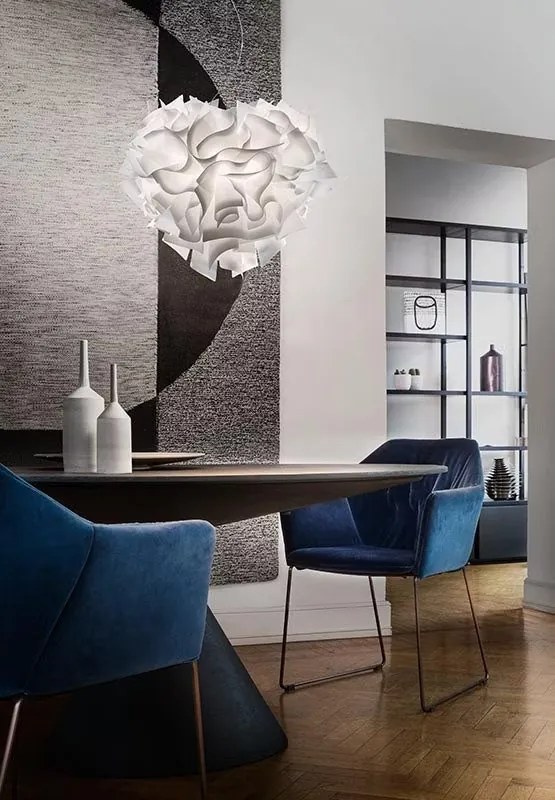 Lustra design unicat realizat manual Veli Opal Large, 60cm