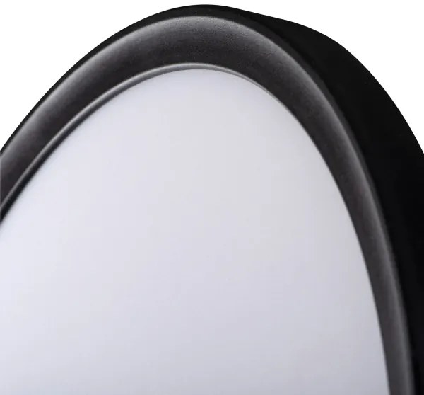 Plafonieră LED pentru baie Kanlux 31505 AZPO LED/22W/230V d. 42 cm IP54 negru