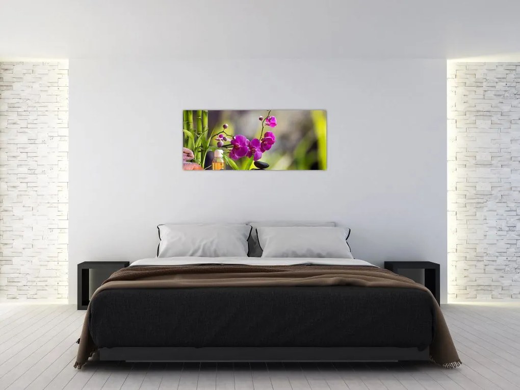Tablou - spa and stones (120x50 cm)