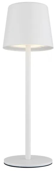Globo 58482W-LED lampă birou LED 2W/5V 2200mAh IP44 albă, încărcare touch
