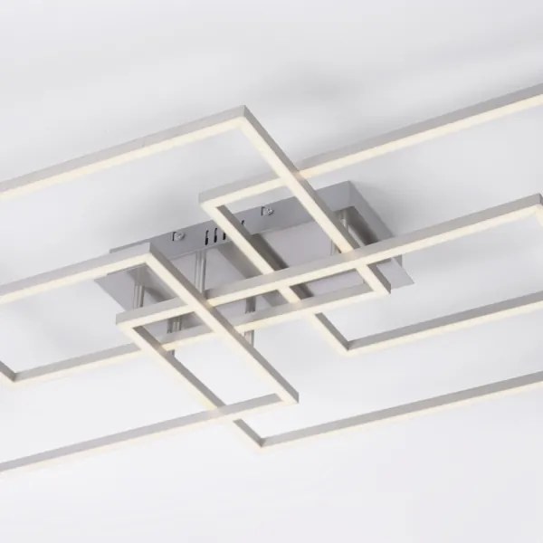 Leuchten Direkt 14151-55 - LED Lampă dimmabilă IVEN 4xLED/12W/230V + Telecomandă