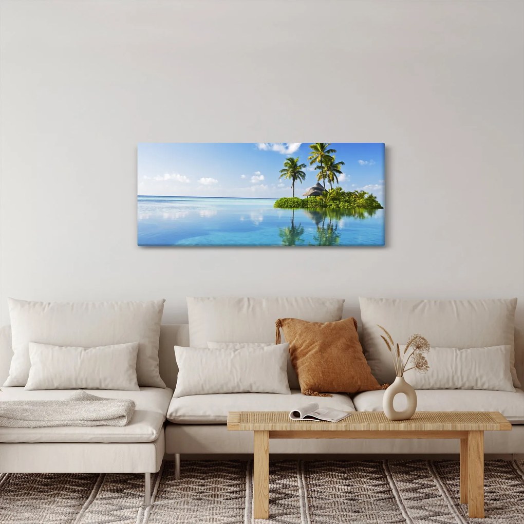 Tablou - Insula tropicală (120x50 cm)