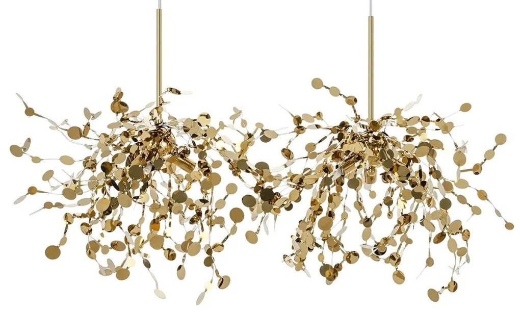 Lustra moderna design deosebit Monede 2 aurii
