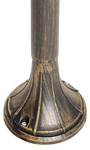 Lămpă clasică de exterior auriu antic 100 cm IP44 - Daphne