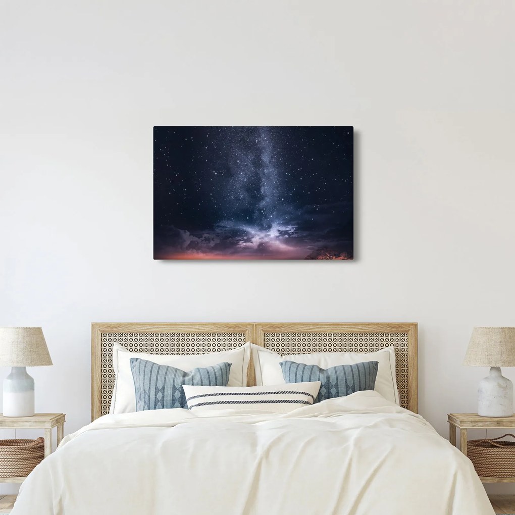 Tablou cerului plin de stele (90x60 cm)