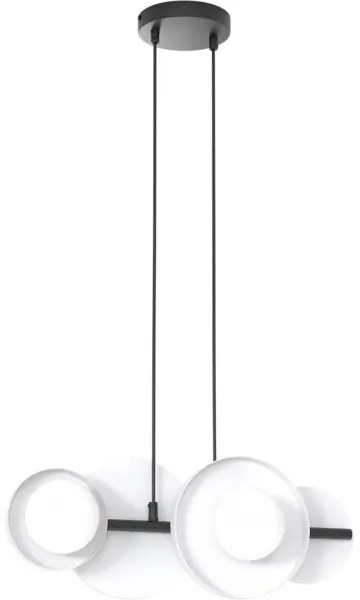 Lustră suspendată pe cablu MODEL 4xG9/8W/230V, albă