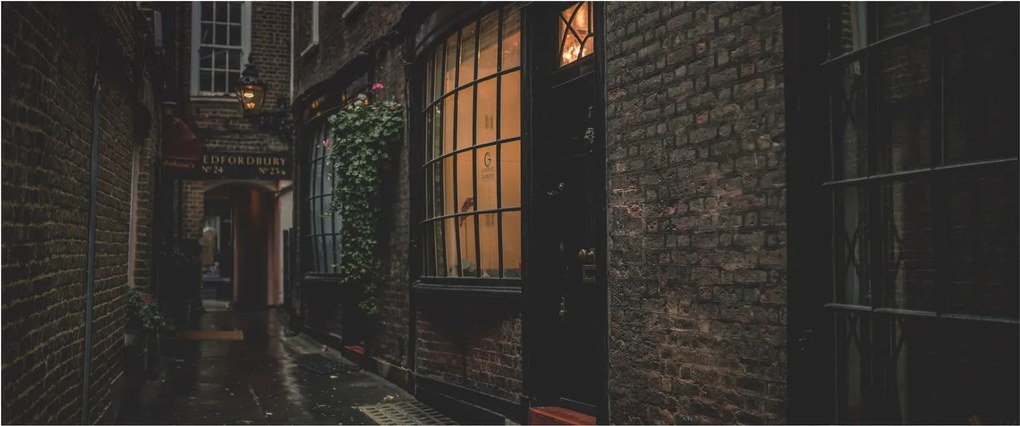 Tablou -Strada din Londra (120x50 cm)