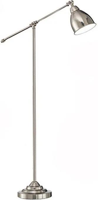 Lampadar Ideal Lux Newton PT1, 1x60W, 26x150cm, nichel