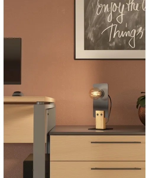 Lampă de masă BRAMERTON 1xE27/40W/230V Eglo 43754