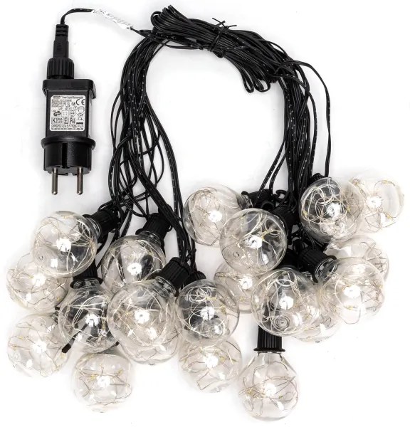 Aigostar - Ghirlandă luminoasă LED decorativă pentru exterior 160xLED/3,6W/230V 10m IP44 alb rece