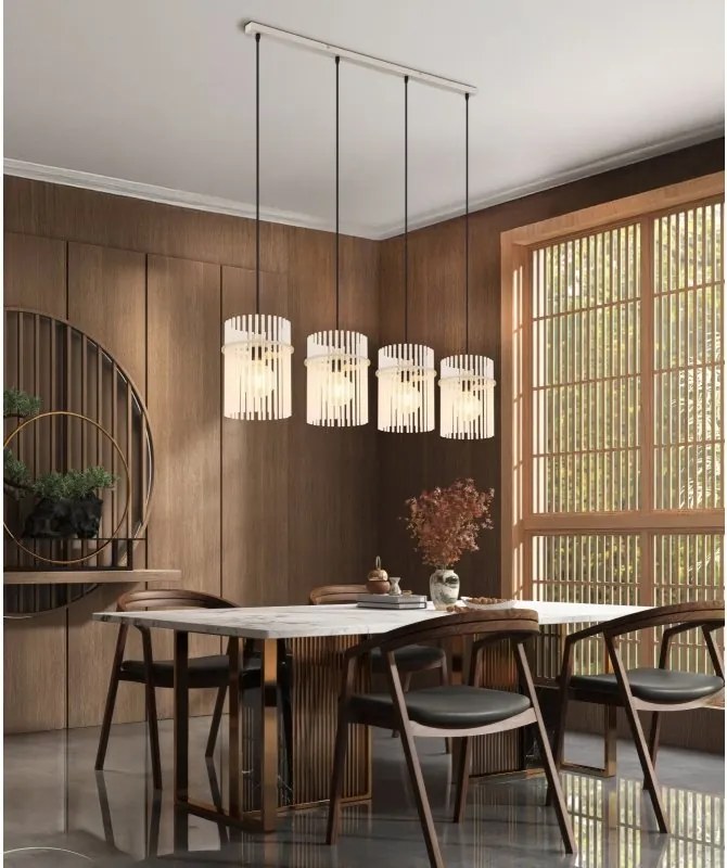 Lustra moderna cu 4 pendule GORLEY