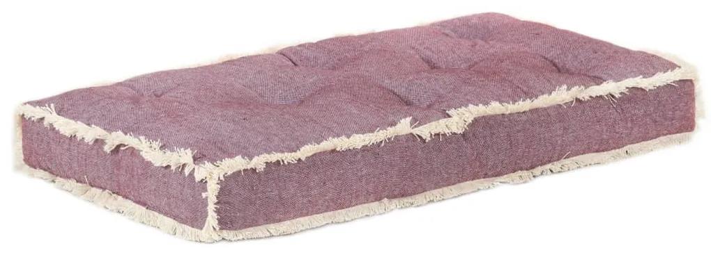 Perna pentru canapea din paleti, rosu visiniu, 73x40x7 cm 1, burgundy red, Perna laterala