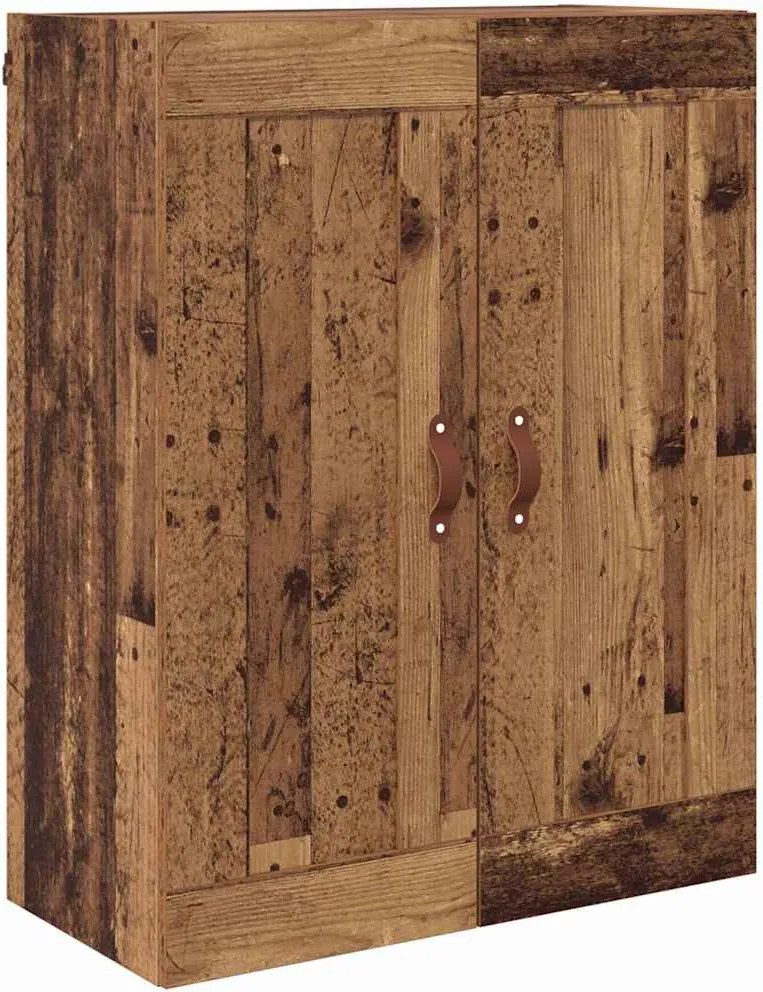 vidaXL Dulap montat pe perete Lemn Vechi 69,5 x 34 x 90 cm