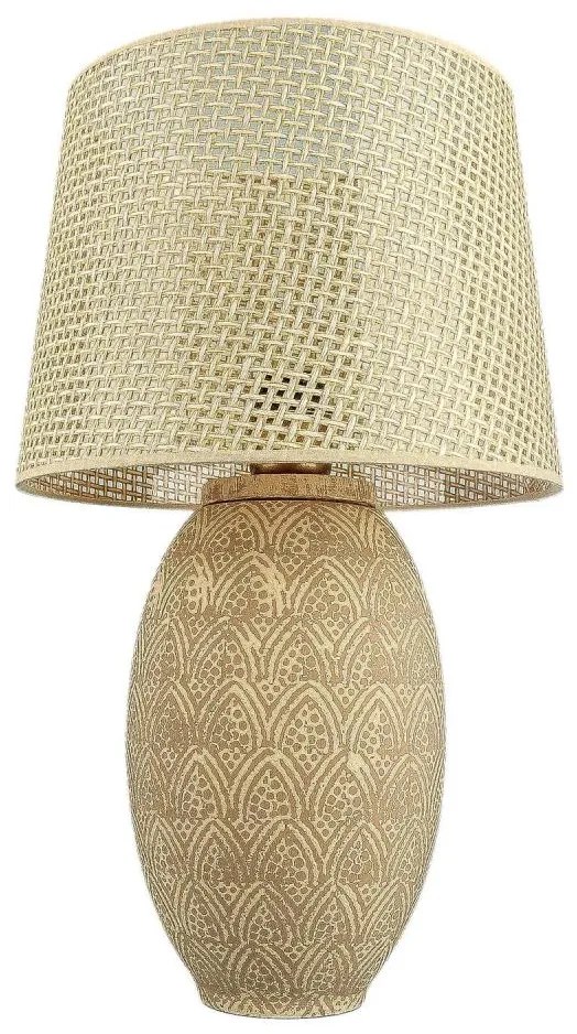 Lampă de masă RAMZES 1xE27/40W/230V aurie