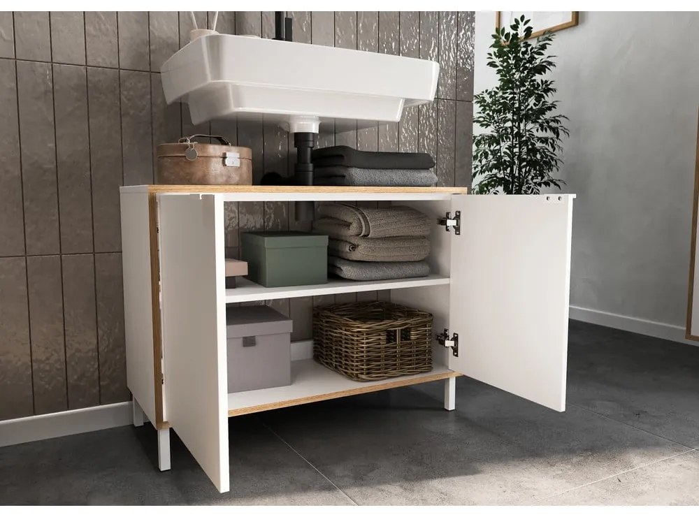 Set mobilă de baie alb Topeka – Germania