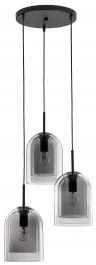 Suspensie moderna 3 becuri E27 VELOR 9236710 NOVA LUCE