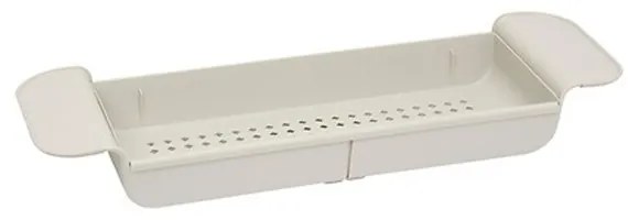 Raft cada Esybath, plastic, extensibil, bej, 55 x D. 17 x H. 7.2 cm