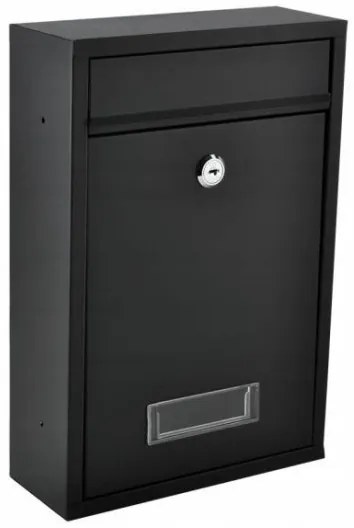 Cutie poștală neagră 21,7x32 cm