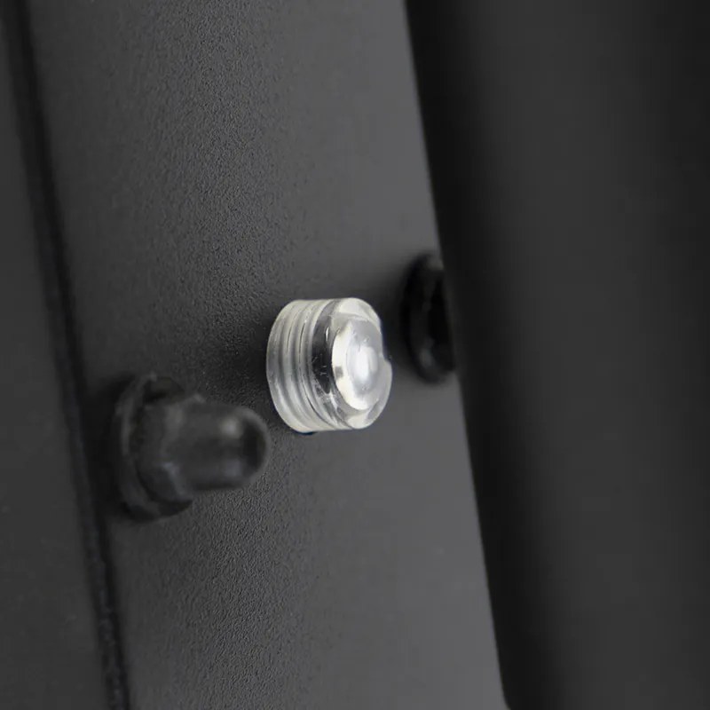 Aplica de exterior neagră cu 2 lumini IP44 cu senzor de crepuscul - Duo