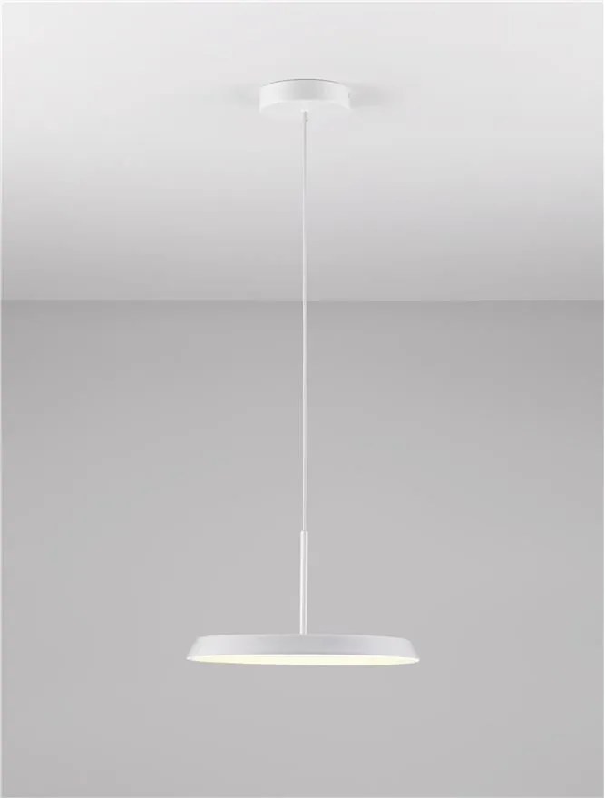 Lustra/Pendul LED design decorativ OPHELIA alb